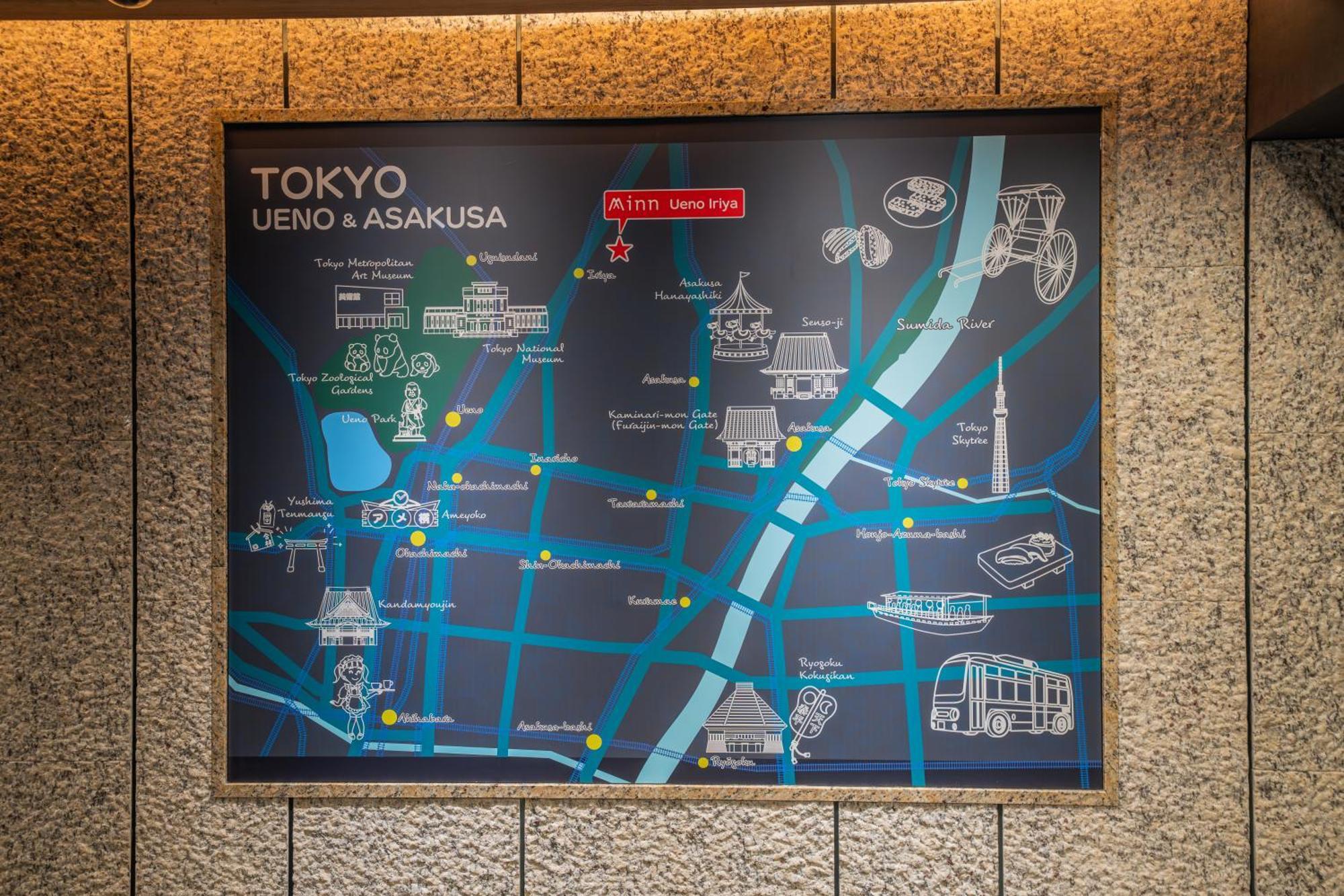 Minn Ueno Iriya Tokio Buitenkant foto